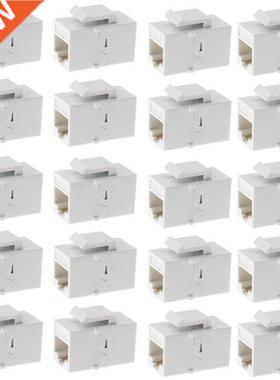 Ethernet Keystone Coupler, 20Pack Cat6 RJ45 Keystone Jack In