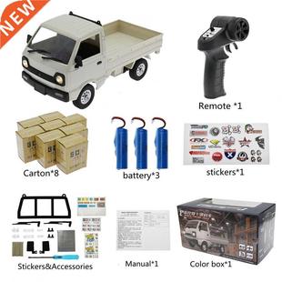 CXD D12mini 6 2WD RC Car Simulation Drift Climbing Truck LED