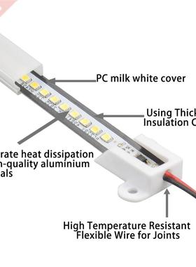 1-6X SMD285 LED Tube Light 50cm 72LEDs Bar Light Rigid Stri