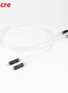 Yter Pair 5N OCC Copper Silver Plated RCA Analogue Cable HIF
