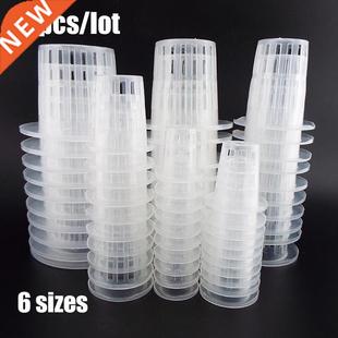 Grow Pots Hydroponic plastic col Cup Plant Nursery 50Pcs Net