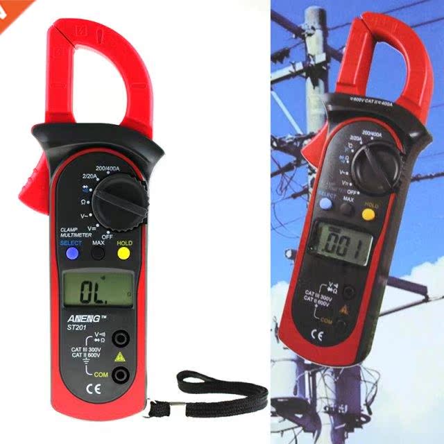 Digital LCD Disaplay Clamp AC/DC Multimeter Amp Volt Meter R