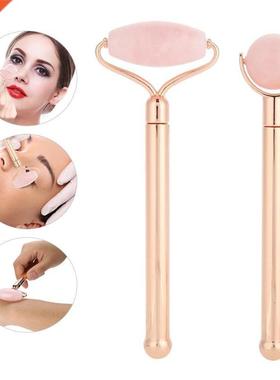 Jade visage minceur rouleau Massage du visage Anti-rides yeu