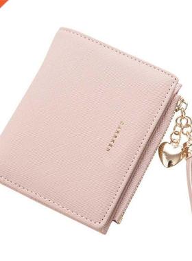 2022 Tassel Women Wallet Small Cute Wallet Women Short Leath