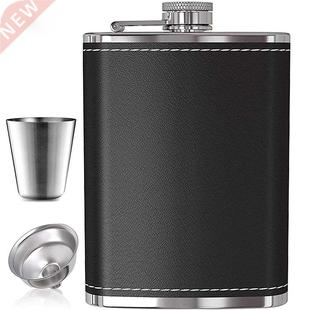 7oz 8oz Portable Stainless Steel Hip Flask Flagon Whiskey Wi
