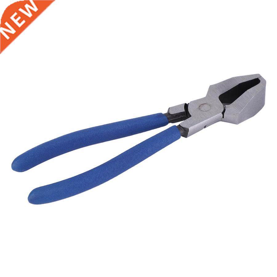 8in Glass Cutting Pliers High Carbon Steel PVC Handle Strong