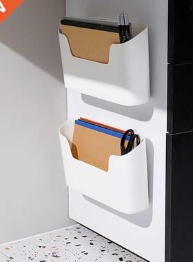 Wall Mounted Storage Box Sundries Organizer Kitchen Cabinet
