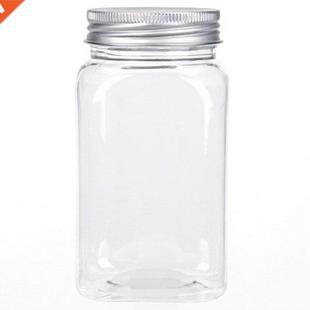 Set Transparent Plastc 12PCS Food Jar Bottle Pack Condment