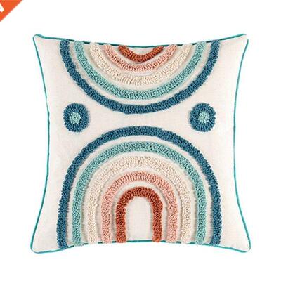 Woven Tufted Boho Throw Pllow Cover Morocco Decoratve Ran