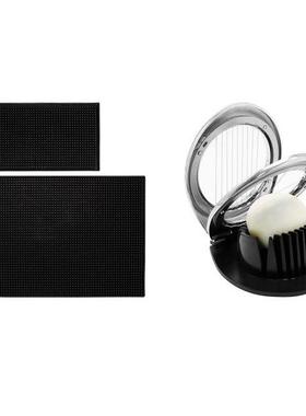 Bar Service Spill Mat - Bar Mat Spill Mat & Egg Slicer,