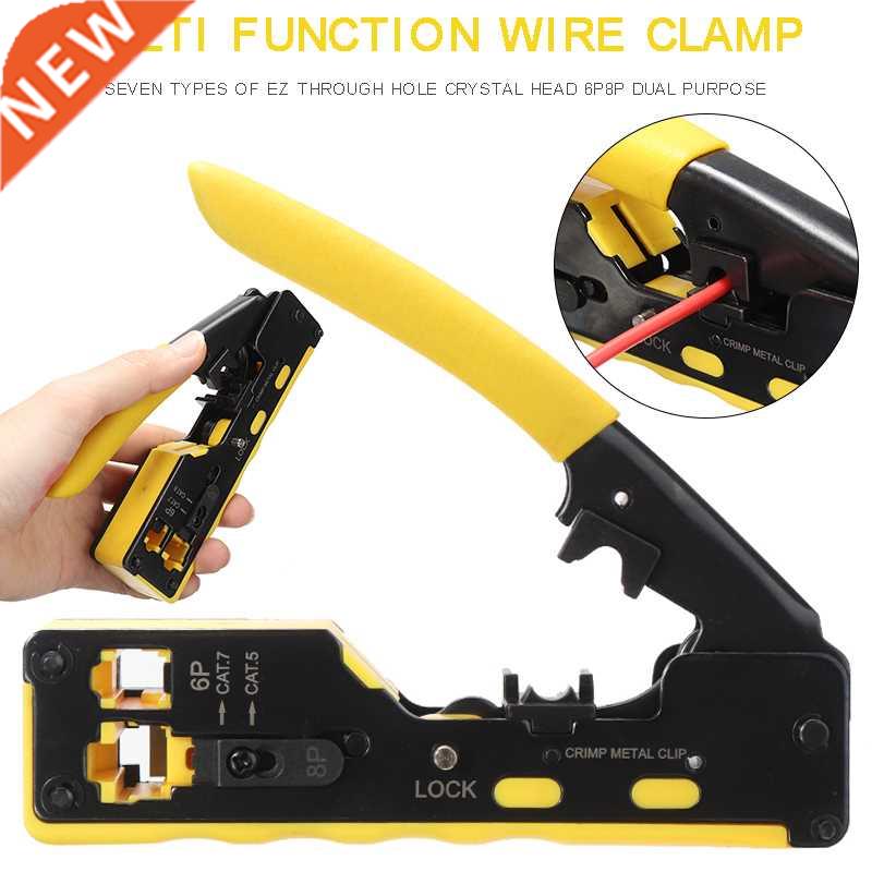Mayitr 1pc High Quality Network Cable Crimping Tool Multi-fu