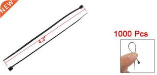 Zip 4.3&quo Locking Wire Self Tie 1000Pcs Cable 110mm