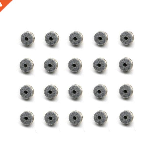 20xHeavy Duty Screw-On Felt Pads Floor Protectors Round Furn
