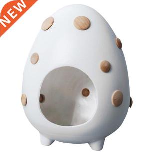 Storage Box Holder Egg Desk Figurines Flower Contain Statues