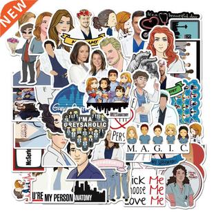 American Anatomy Pack Waterpr Hot Grey 50pcs Series