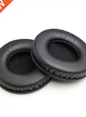 1 Pair Soft Protein Leather + Foam Earpads Replacement Cushi