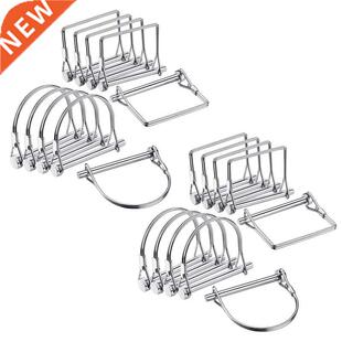 20 Pieces Shaft Locking Pin Safety Coupler Pin 1/4 Inch Diam