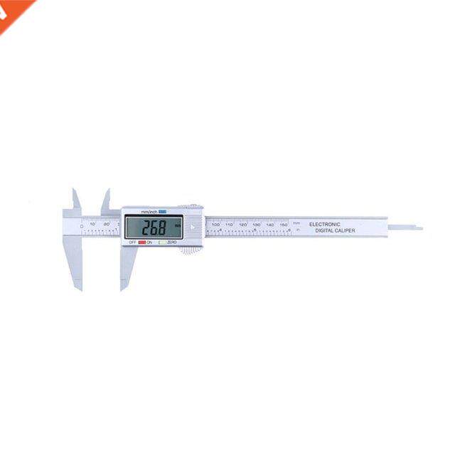 6nch 150mm LCD Dgtal Electronc Carbon Fber Verner Cal