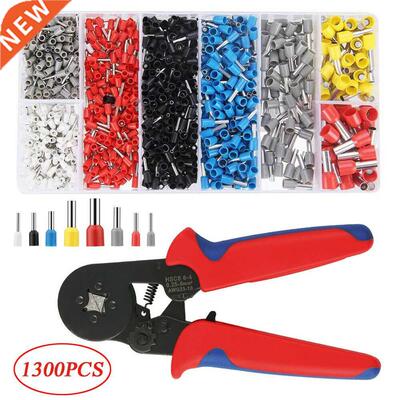 1300PCS Wire Terminal Crimp Connector Insulated Uninsulated