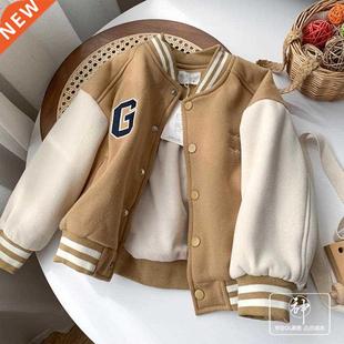 Winter Jacket Tiny Children Cott Bomber Suit 2022 Baseball