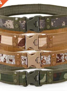 New Army Style Combat Belts Quick Release Tactical Belt Mili
