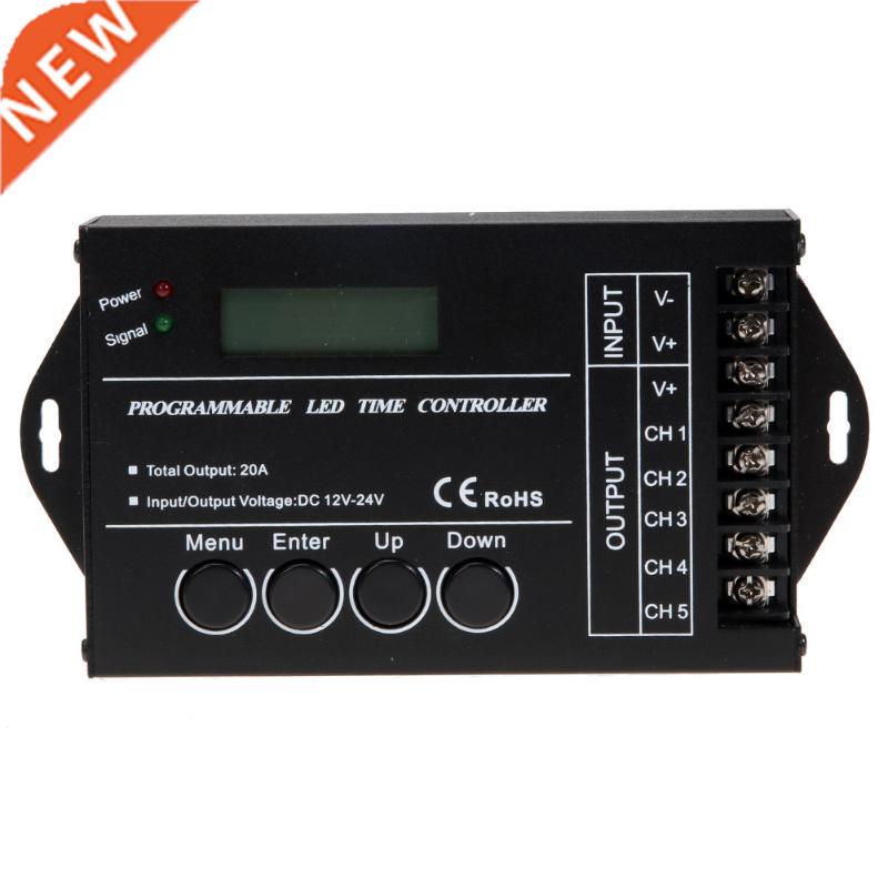 DC12-24V TC421 WiFi Time Programmable LED Controller Time Co