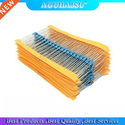1Pack 300Pcs 10 -1M Ohm 1/4w Resiance 1% Metal Film Resi