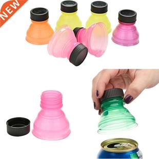Beverage Bott Soda Flip Cap Can Beer Pop Saver 6Pcs Creative