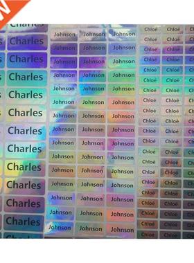 Custom Stickers For Children Waterproof Name Lable Tags Scho