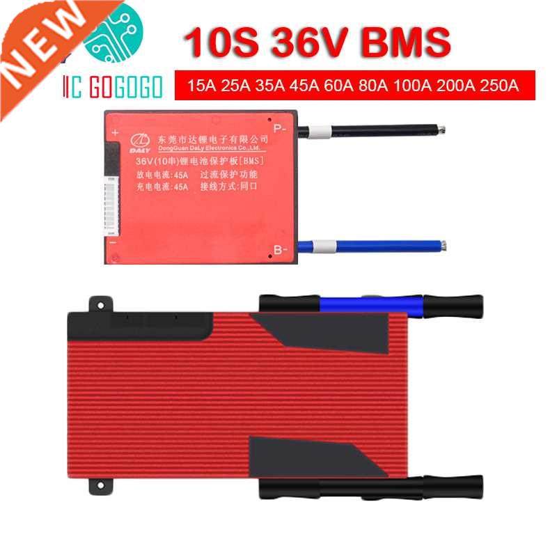 10S 6V Lithium Battery Protection Board BMS Balance Lipo Li