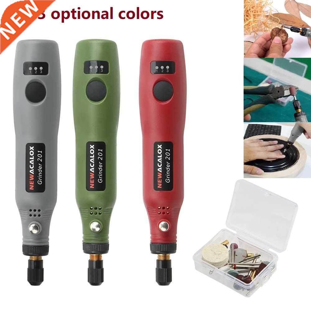 Mini Wireless Electric Grinder Set Drill Engraver Pen Polish
