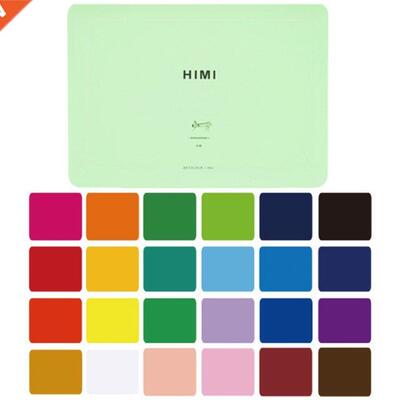 Gouache Paint Set 24 Vibrant Colors Non Toxic Paints with Po