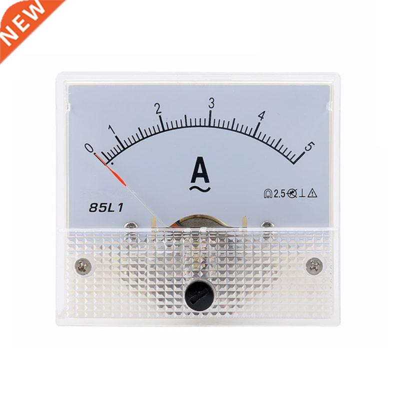 85L1 AC Panel Meter Analog Panel Ammeter Dial Current Gauge