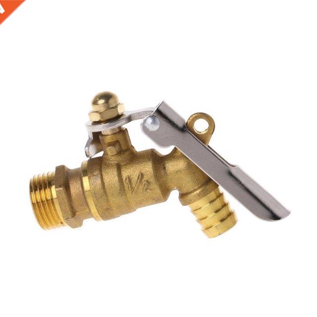 1/2 Brass Faucet Lockable Water Tap Single Hole Water Tap F