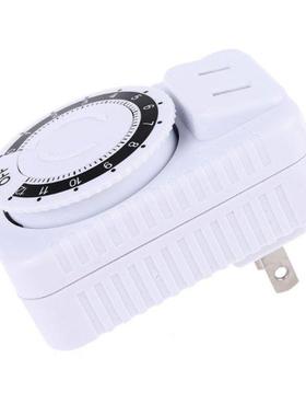 AC 110V 12 Hour Mechanical Switch Timer Socket for Home Appl