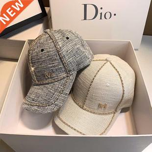 Women Rhinestone Caps Spring Adju Baseball New 2022 Letter