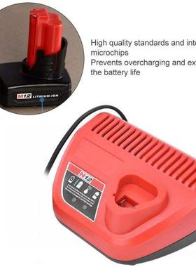 Eu Plug Ac220-240V Li-Ion Charger For Milwaukee M12 N12 Inpu