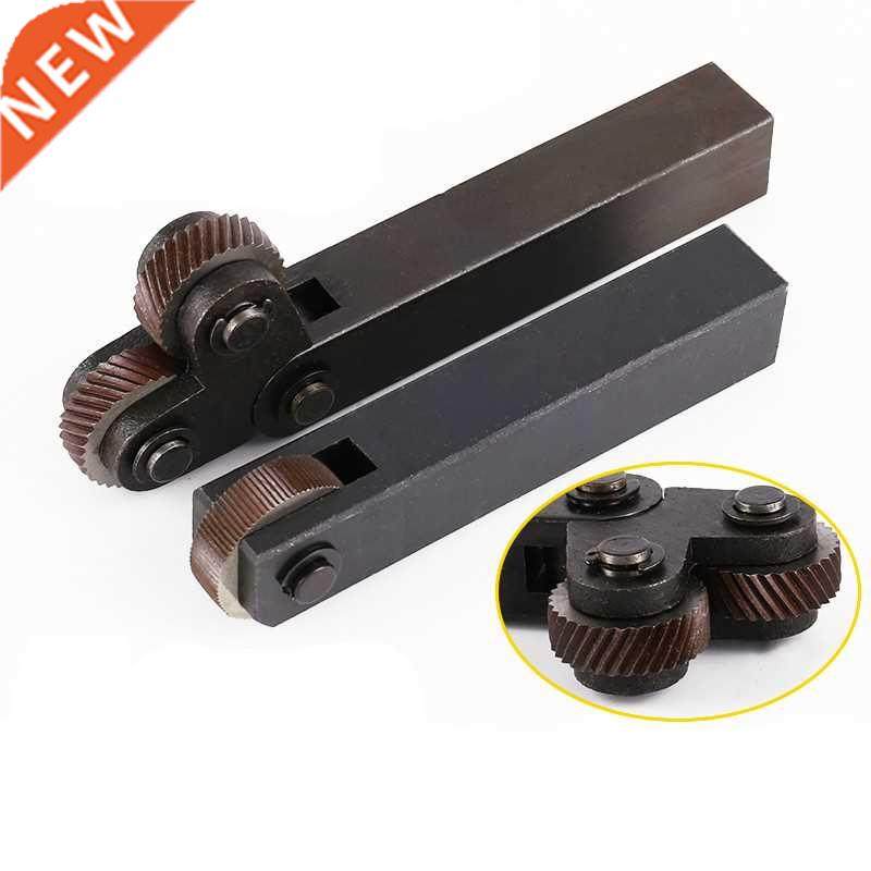 1set 26mm Knurling Tool Steel Dia Dual/Single Wheels Linear