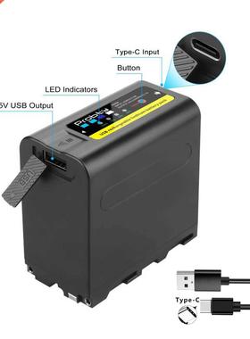 Probty 8800mAh NP-F980 NP-F970 NPF960 NPF970 Battery with US