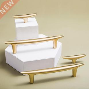 handle wardrobe cupboard Nordic door brass cabinet han style