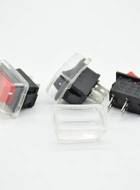 5pcs/lot 21*15 mm 2PN Kcd1 Boat Rocker Swtch SPST Snap-n