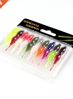 50mm Fishing Lure Set Soft Lure Shad Silicone Baits Wobblers