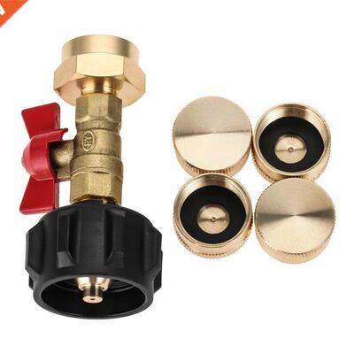 Update New Elbow Design QCC Type 1 Propane Refill Adapter wi