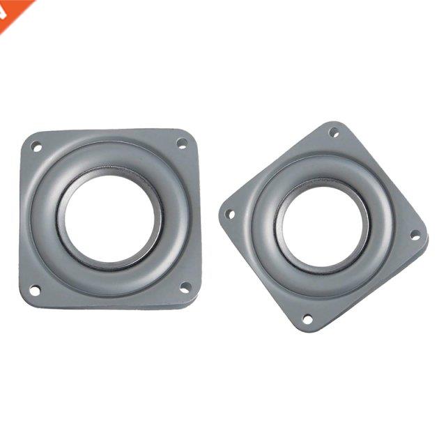 2x Lazy Susan Ball Bearing Metal Swivel Plate - 95 x 95 x 9