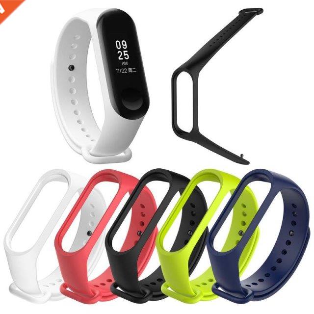 ALLOYSEED Silicone Replacement Watchband Strap For Xiaomi Mi