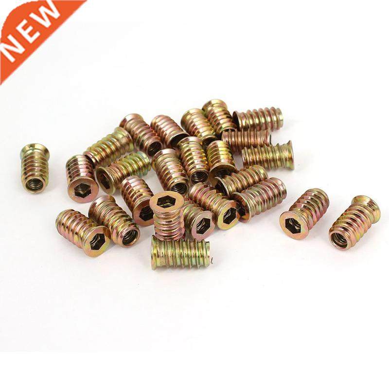 M6 E-Nut Wood Insert Interface Screws Hexagonal Socket Nuts