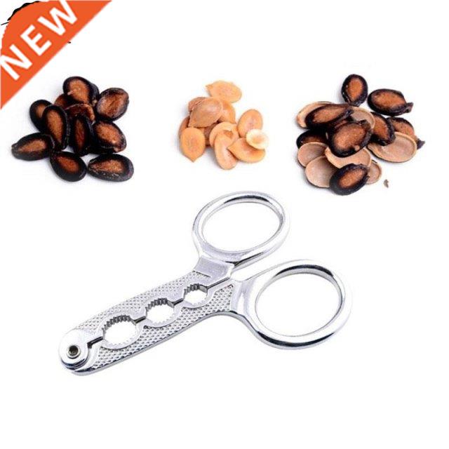 Melon Seed Opener Clamp Walnut Pine Plier Scissor sunflower