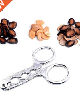 Melon Seed Opener Clamp Walnut Pine Plier Scissor sunflower