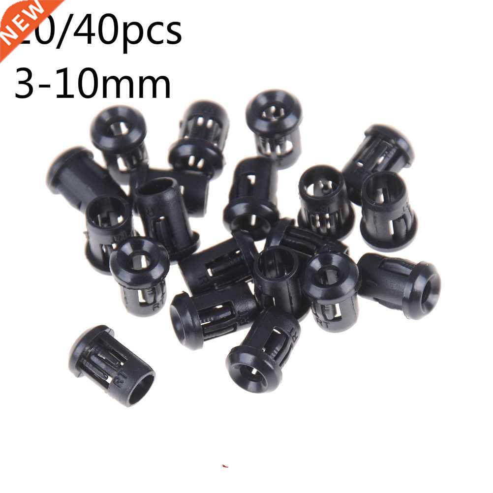 40pcs Black Plastic Lamp Bases LED Lamp Diode Hder Black C