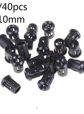 40pcs Black Plastic Lamp Bases LED Lamp Diode Hder Black C